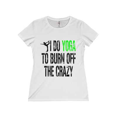 'Crazy Yoga' Missy Tee