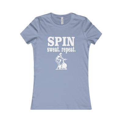 'Spin - Sweat - Repeat' Women's Tee