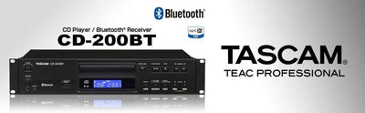 Tascam CD Player with Pitch Control & BlueTooth