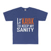 'Kayak Sanity' Adult Tee