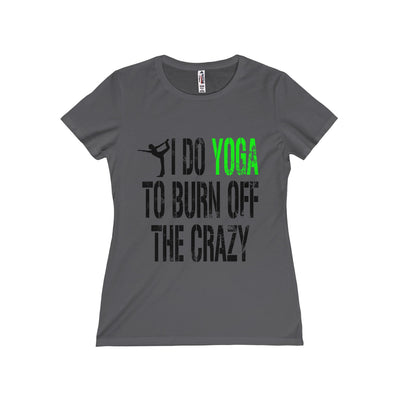 'Crazy Yoga' Missy Tee