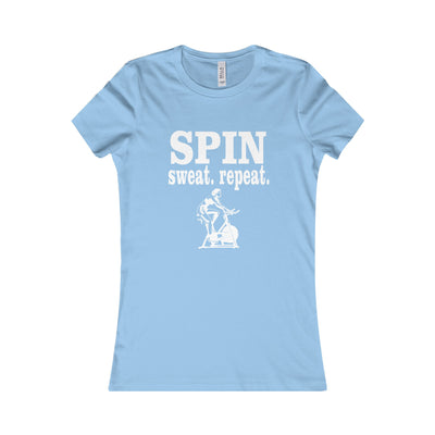 'Spin - Sweat - Repeat' Women's Tee