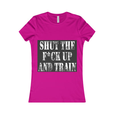 'Shut Up and Train' Women's Tee