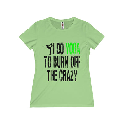 'Crazy Yoga' Missy Tee