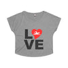 'Heart Swimming' Tri-Blend Dolman