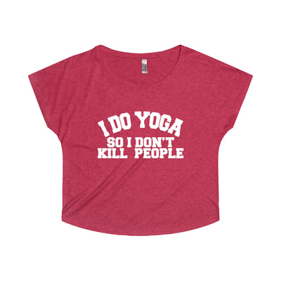 'Yoga Kill' Tri-Blend Dolman