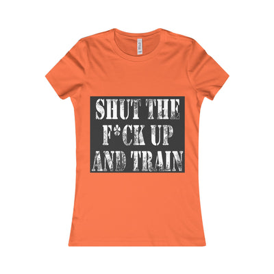 'Shut Up and Train' Women's Tee