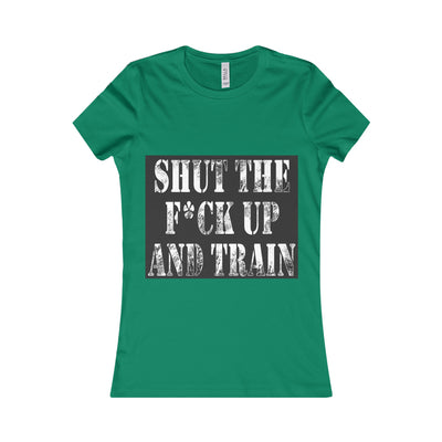 'Shut Up and Train' Women's Tee