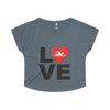 'Heart Swimming' Tri-Blend Dolman