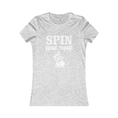 'Spin - Sweat - Repeat' Women's Tee