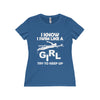 'Swim Like a Girl' Missy Tee